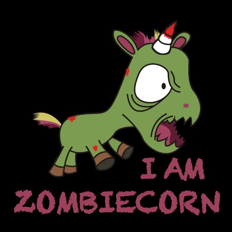 Ich bin Zombiecorn | Einhorn, Zombie, Kinder