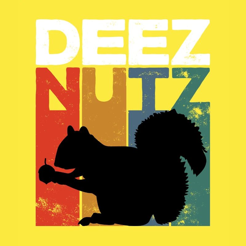 Deez Nutz Nutcracker Squirrel Dees Nuts Chipmunk
