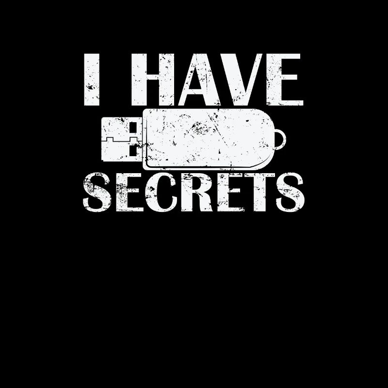 J’ai des secrets USB Stick Retro Storage Module