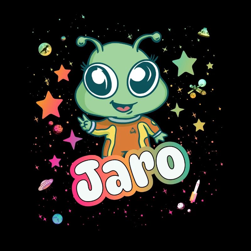 JARO - Beautiful boy name with cute alien