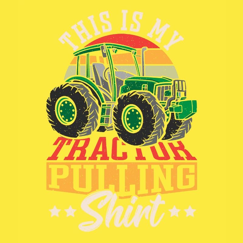 This Is My Tractor Pulling Shirt Tractorpulling