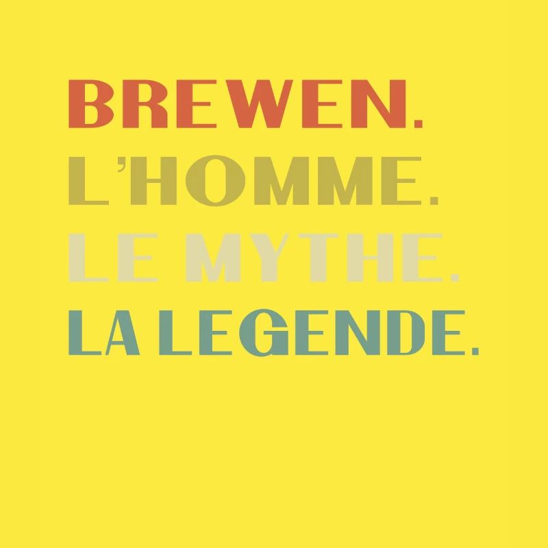 Brewen Der Mann Der Mythos Legende Geschenk Humor