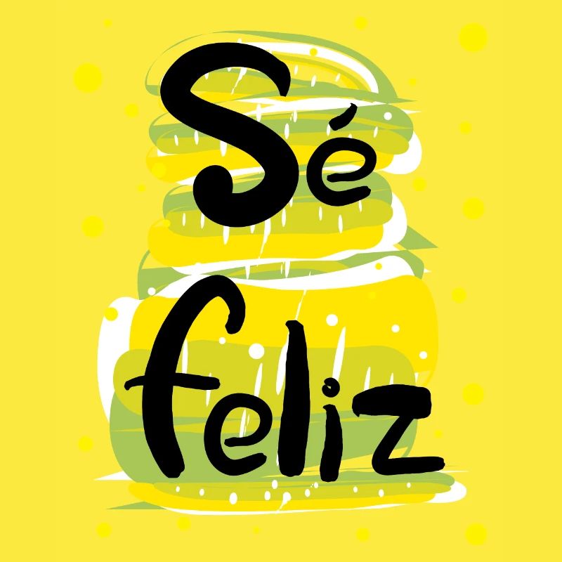 Se feliz spanischer Tippfehler