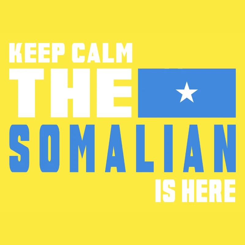 drapeau de la Somalie Keep Calm