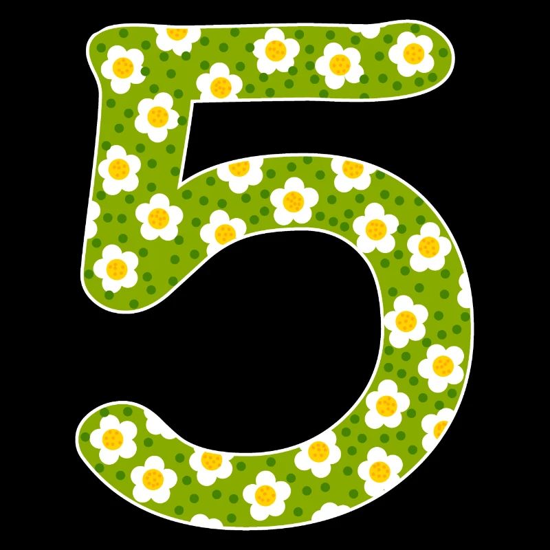 Anniversaire Cinq Fleurs