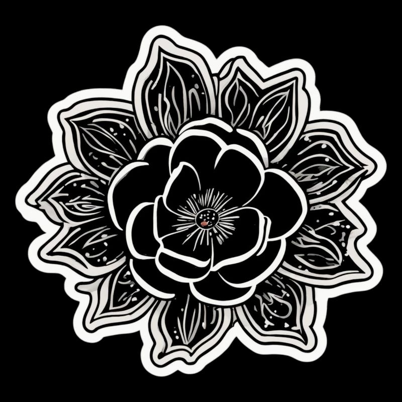 Die Schönheit und der Charme einer einfarbigen Blume