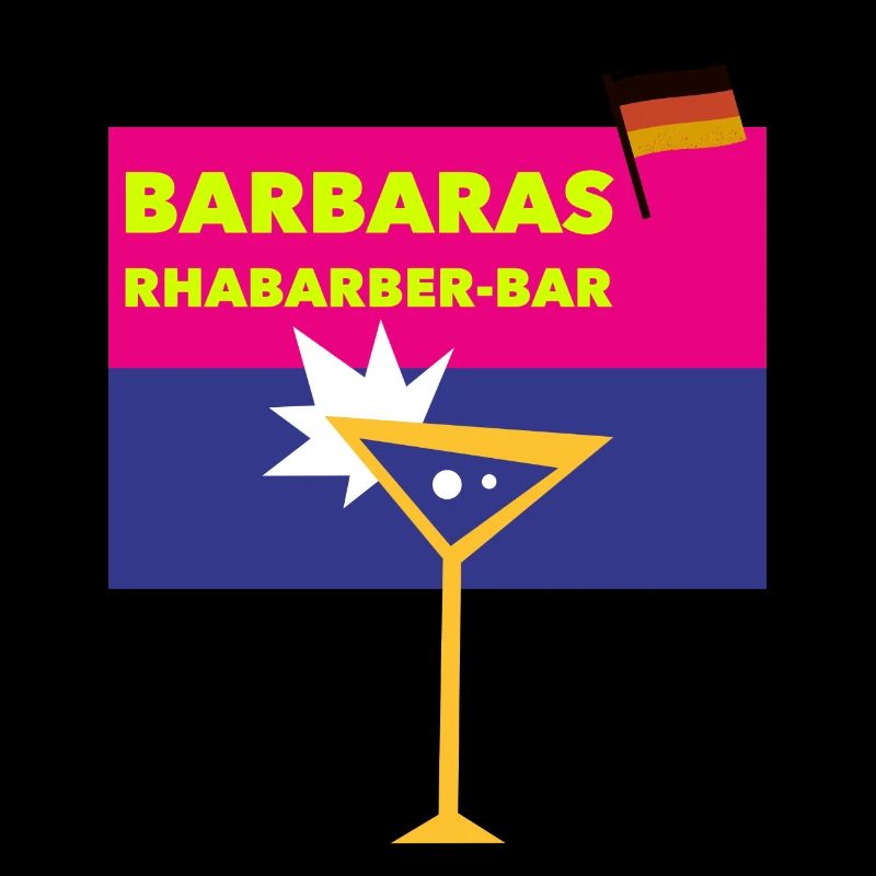 Bar à la rhubarbe de Barbara