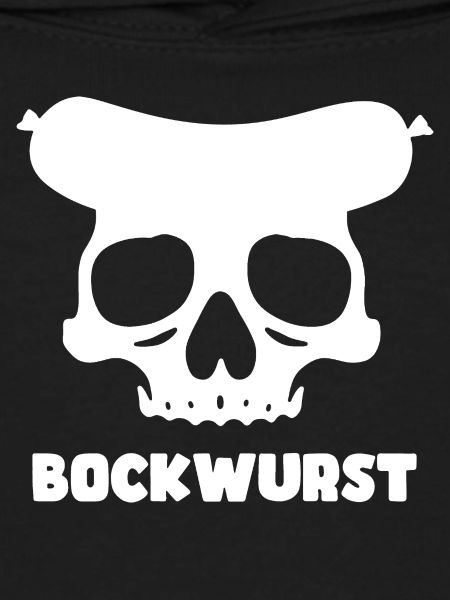 Bockwurst Skull Grafik