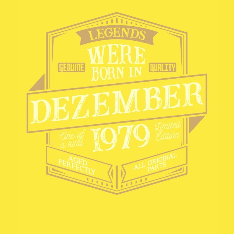 Dezember 1979 Geburtstag Mann