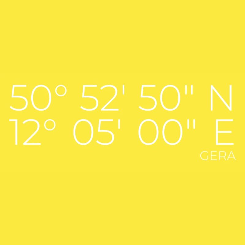 Coordinates Gera