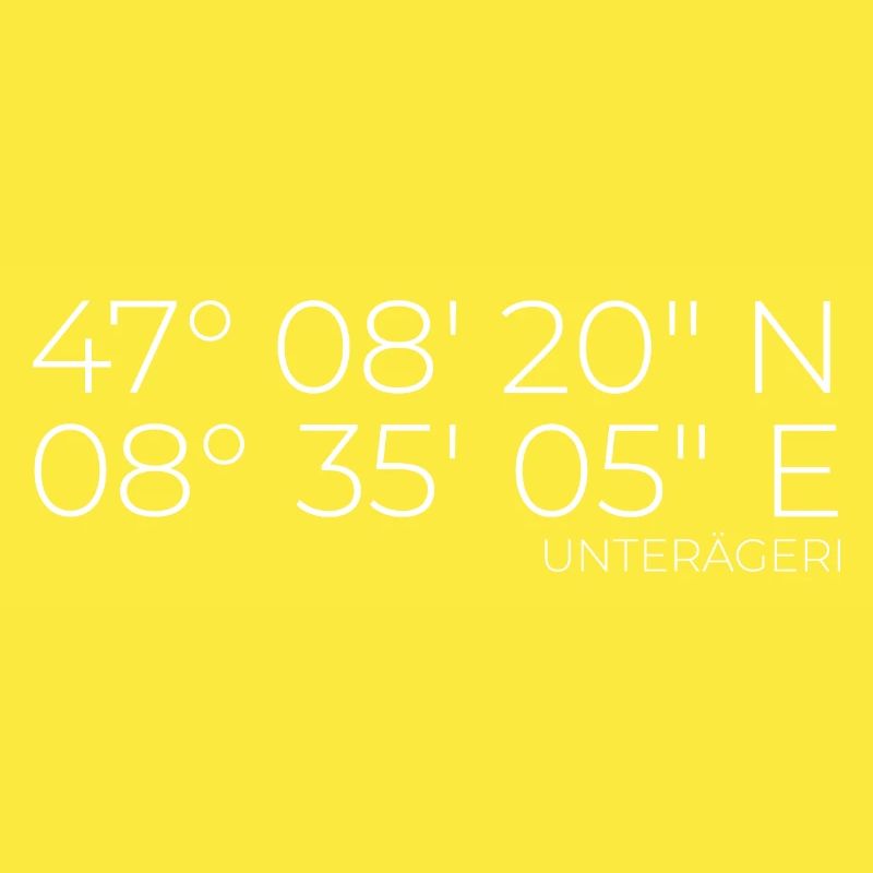 Coordinate: Unterägeri Zug, Svizzera