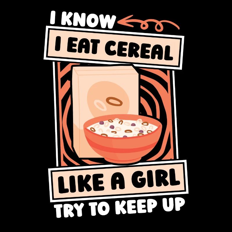 Frühstück Müsli Cereal Mädchen