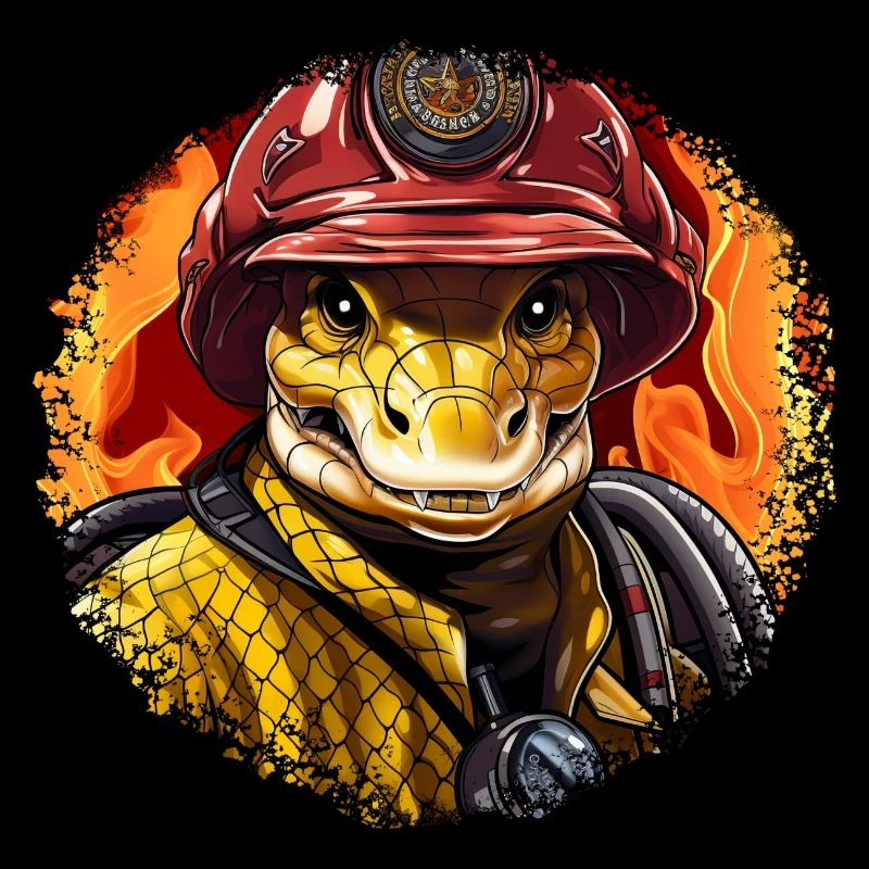 Feuerwehrmann Python