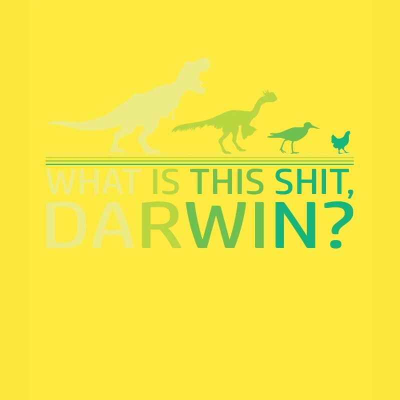 Drôle d’évolution Dino dinosaure Darwin T-Rex