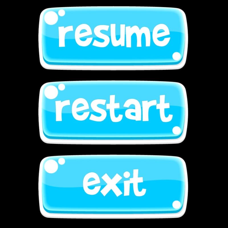 Menu du jeu
