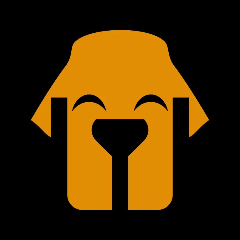 Dog Face Comic Logo