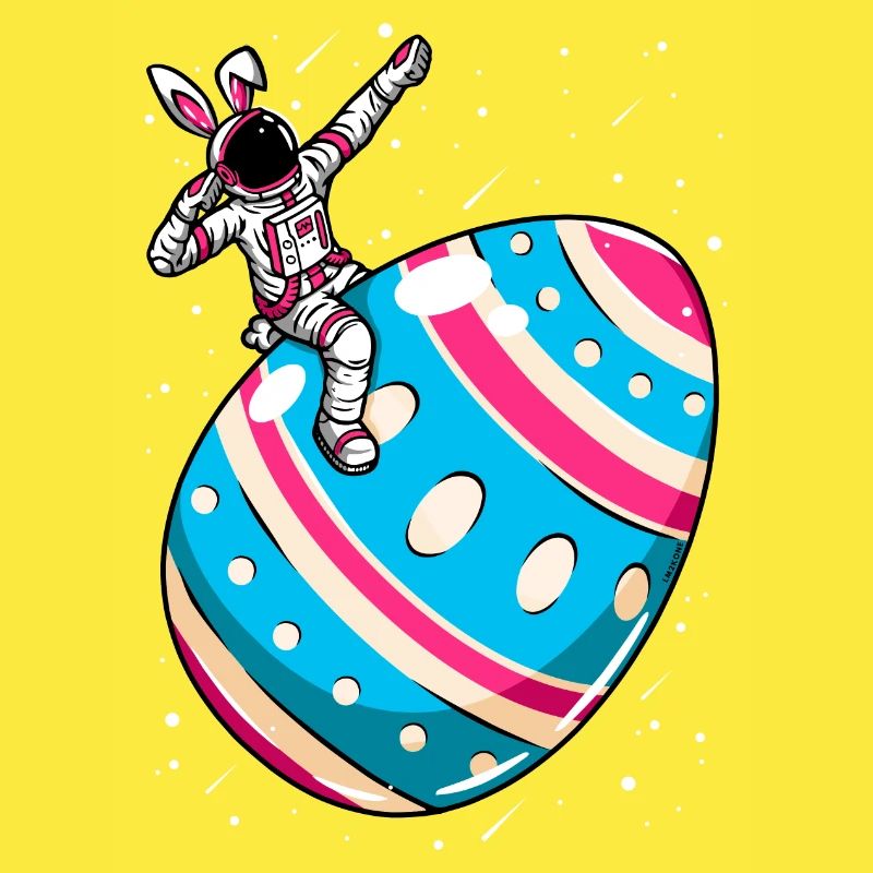 Astronaut - space easter egg