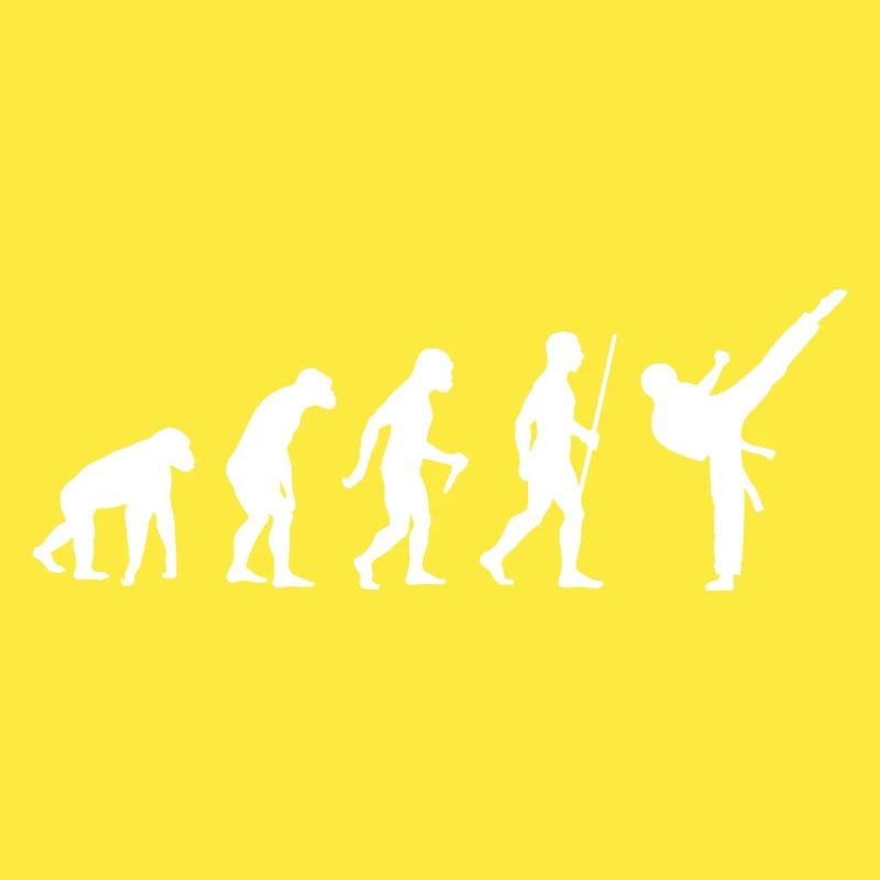 Martial Arts Karate Evolution Gift Idea 005-096