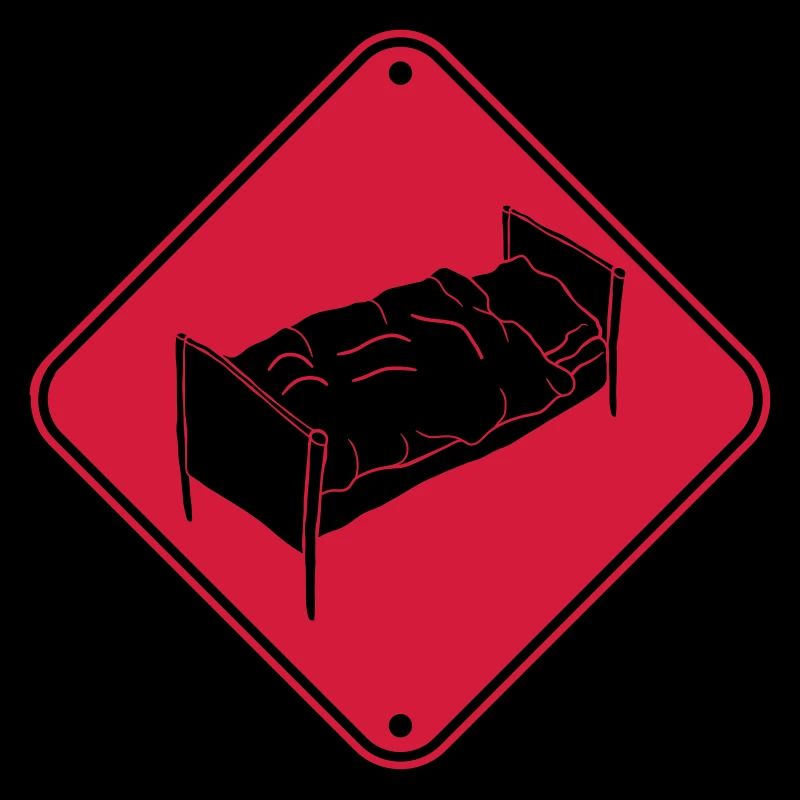 Zone Schlafzimmer Schild