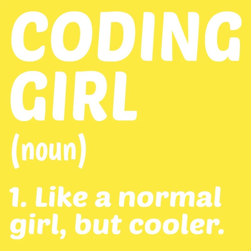 Coding Girl Definition Noun Software Developer Pro