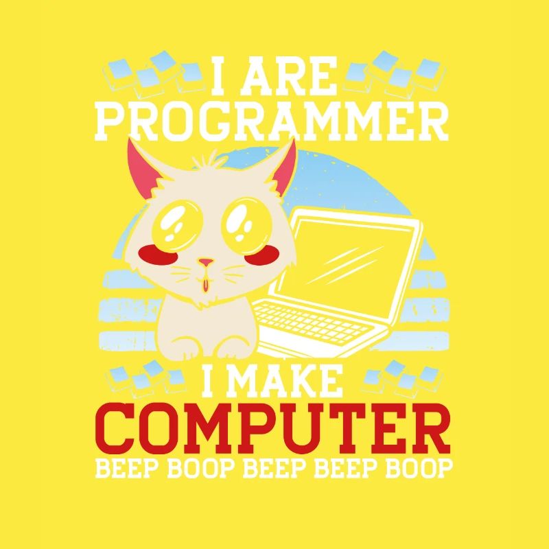 Katze Programmieren Coder Programmierer