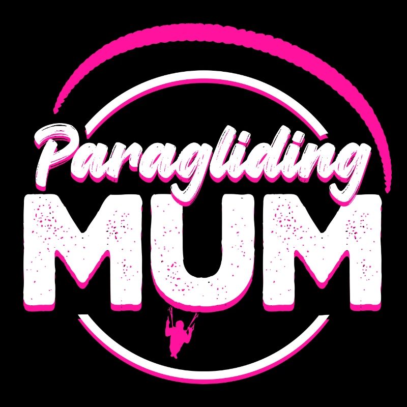 Paragliding Mum pink