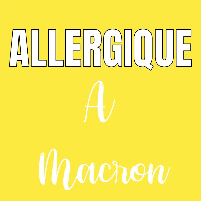 Allergique à Macron