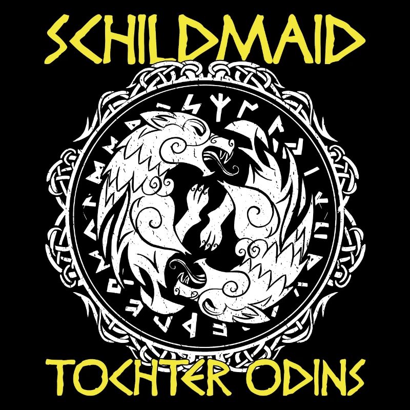 Odin Wikinger Schildmaid Runen Geschenk