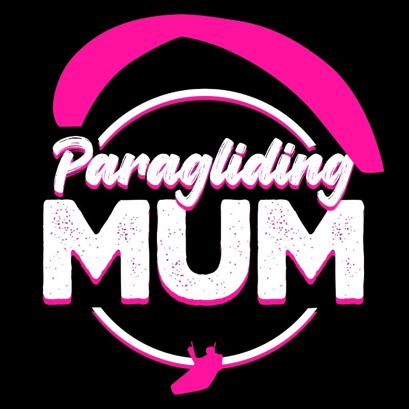 Paragliding Mum pink