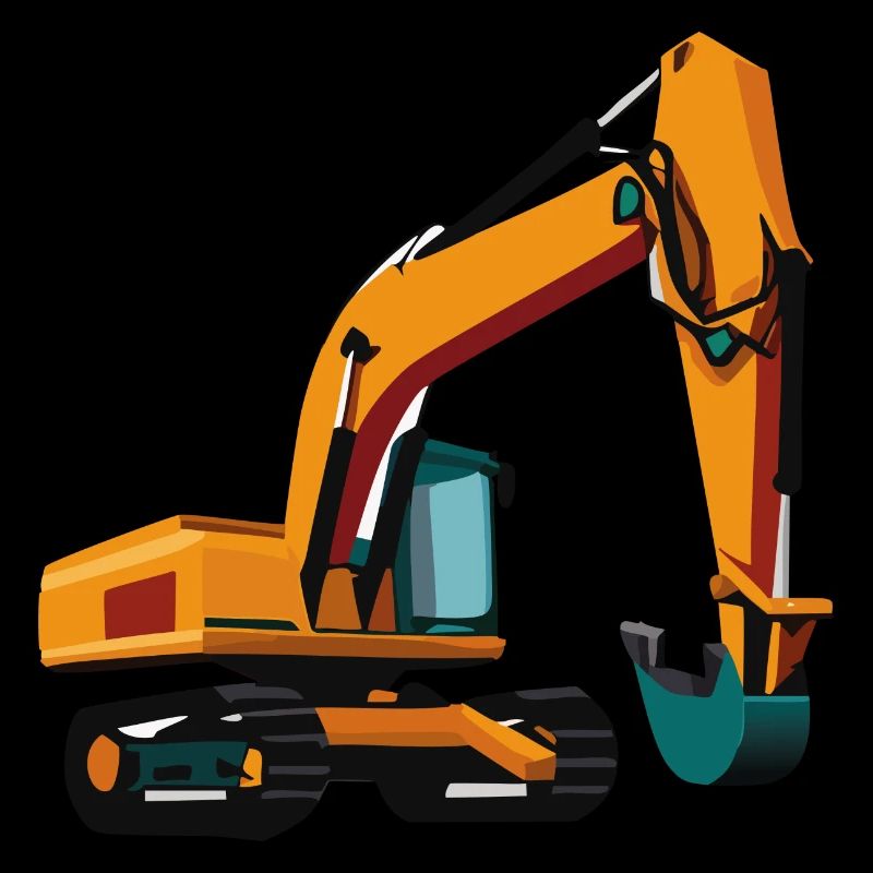 Großer Bagger
