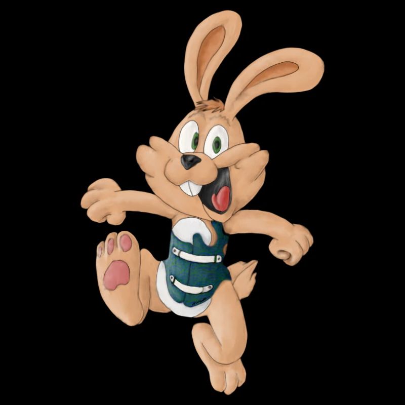 Rabbit with corset