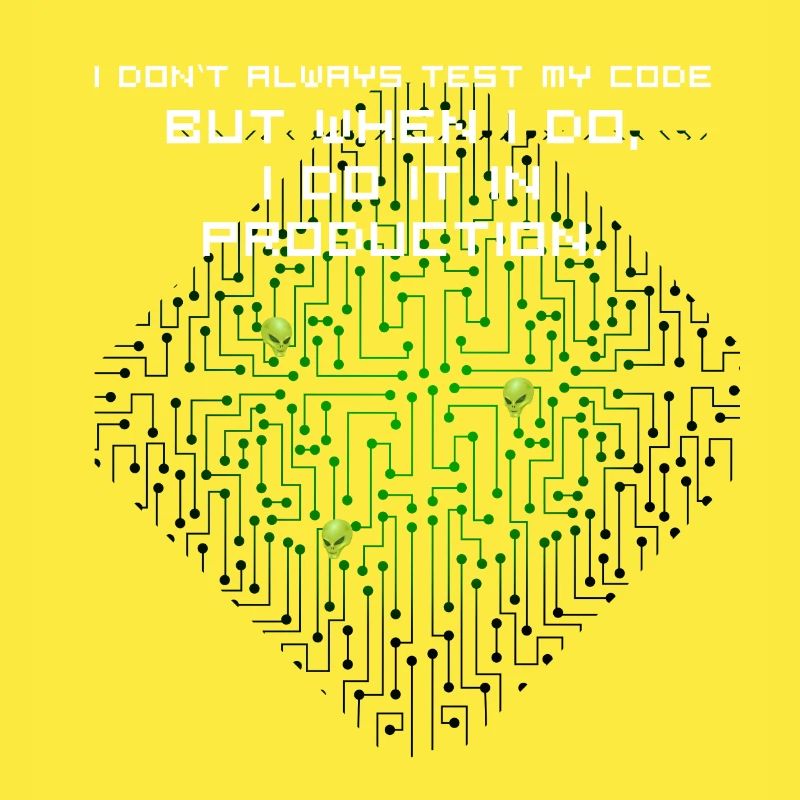 test code nerd joke proverbe pc programmeur geek i