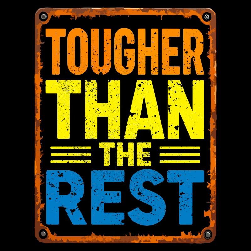 Tougher Than the Rest Typography