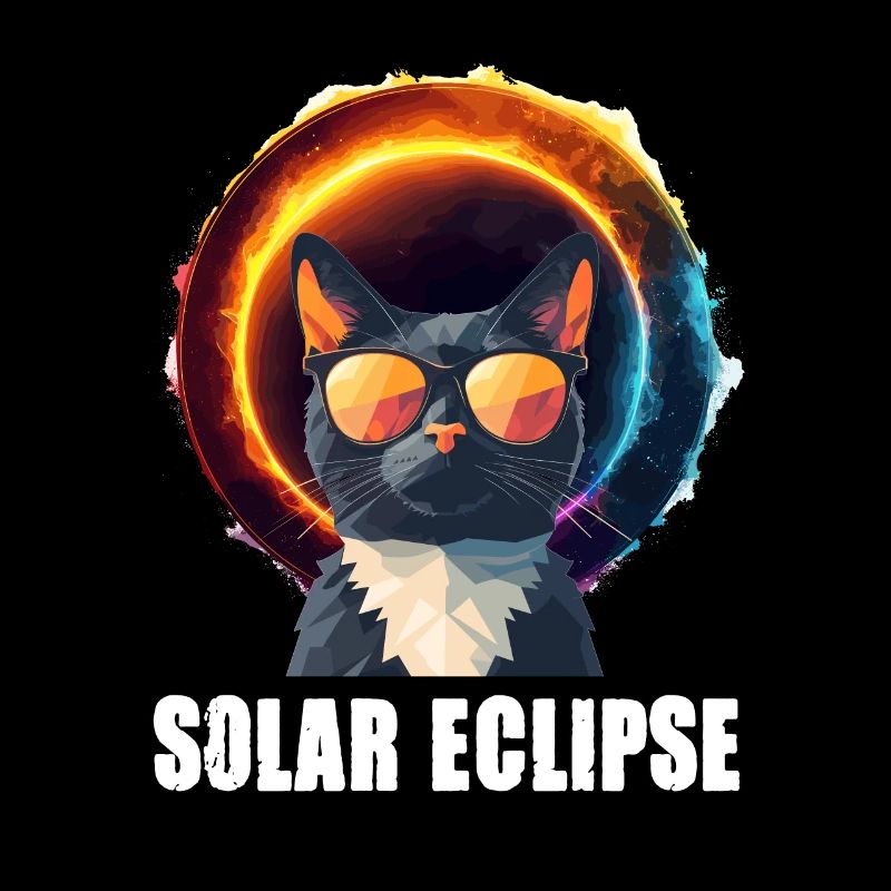 Sonnenfinsternis Katze