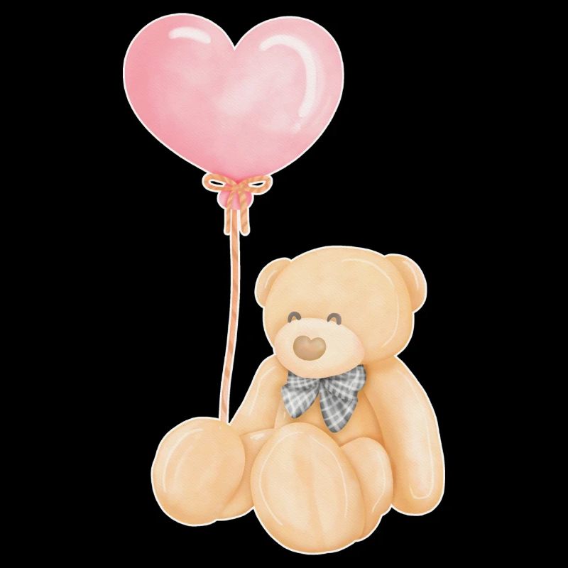 Teddy mit Luftballon