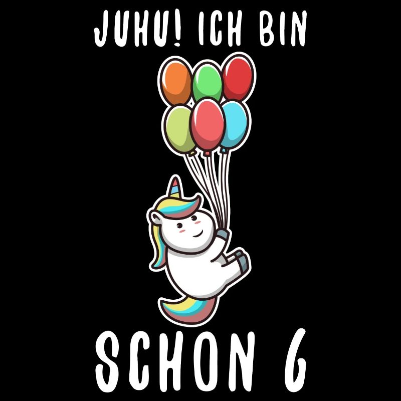 Ich bin schon 6 Einhorn