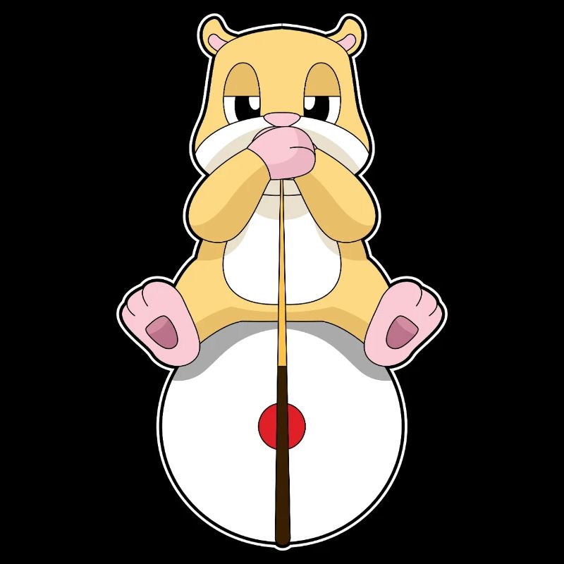 Hamster Billiard Queue Sport