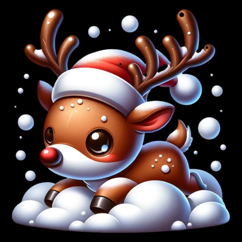 Renne mignon cadeau de Saint-Nicolas