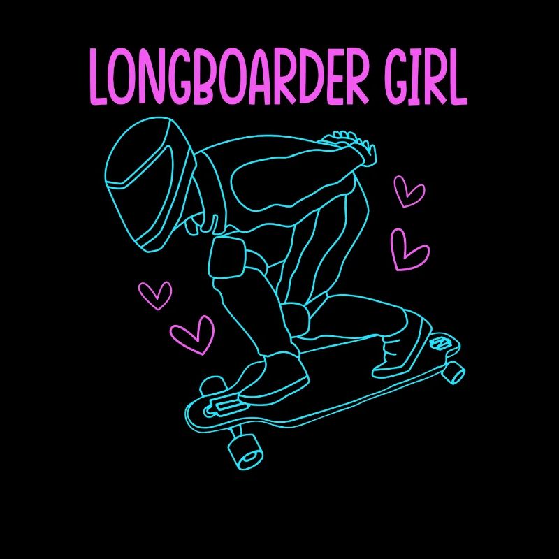Longboard Longboarder Longboarding