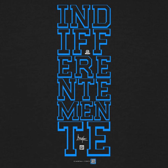 Indifferentemente (blu)