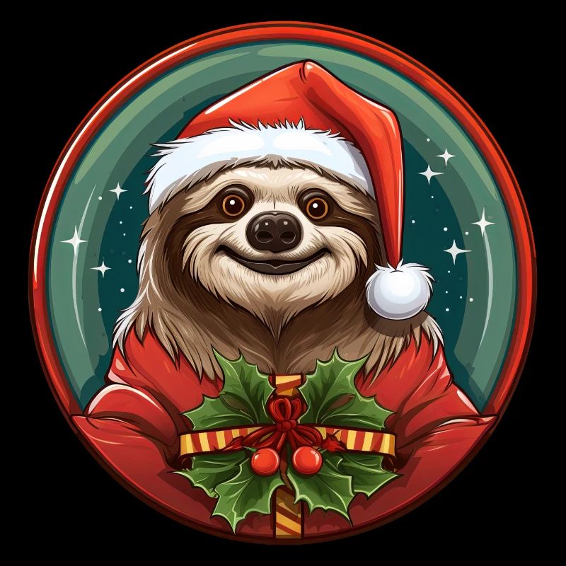 Faultier Weihnachten
