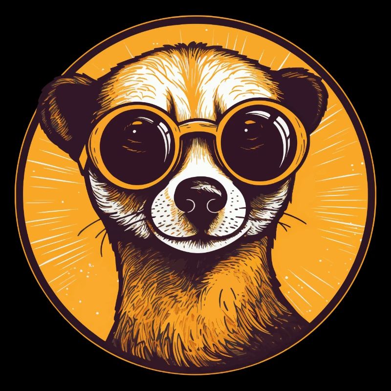 Erdmännchen mit Sonnenbrille, Suricate