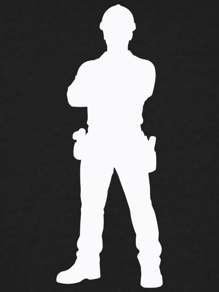 Construction Worker Construction Silhouette