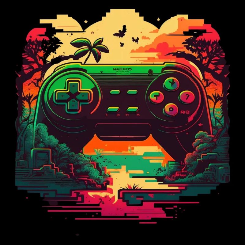 Console colorata