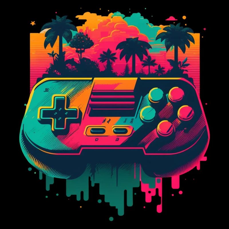Console rétro