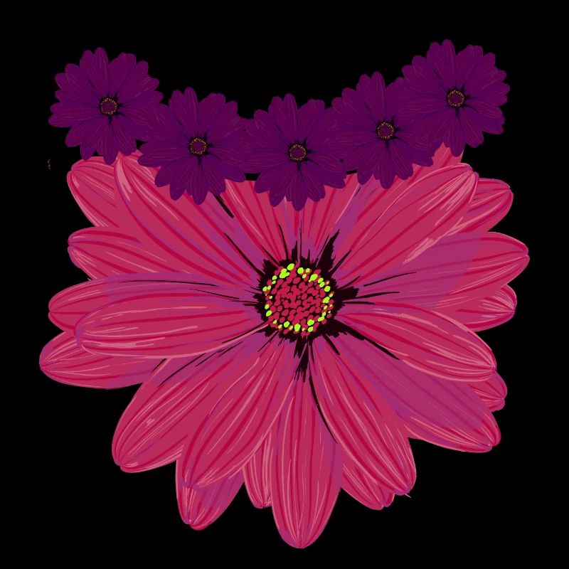fleurs,abstrait,floral, graffiti,peinture, fleur