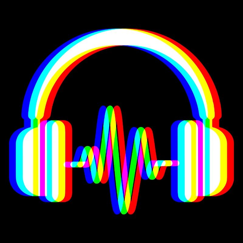 Glitch Kopfhörer – Sound Waves