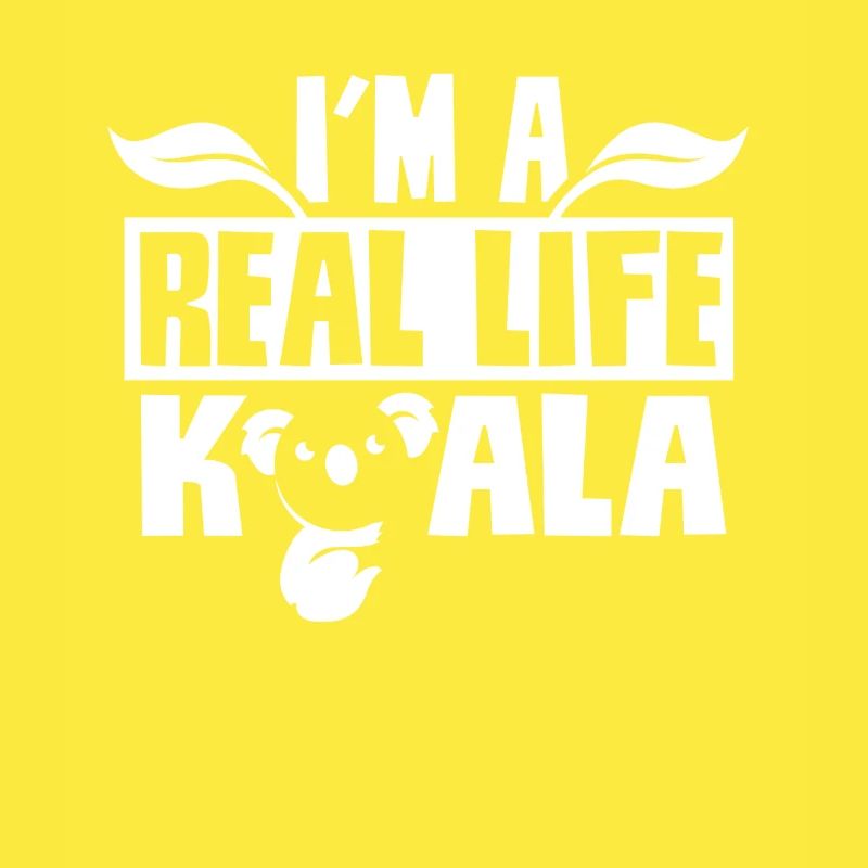 Ich Bin Ein Echter Koala Süß Koalabär Tier Koalas