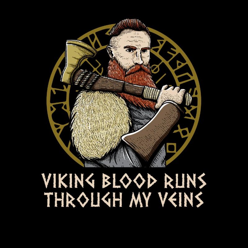 Le sang du Valhalla coule dans mes veines norvégien