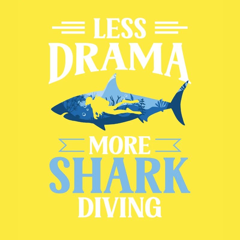 Moins de drame Plus de plongée avec les requins Plongée avec les requins